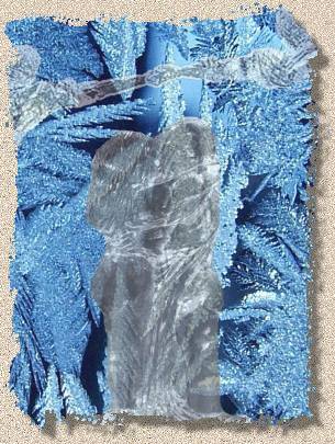 Ice Mummies Collage by Shirley Harshenin