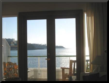 View from The Raven's Nest, Sooke Harbour House (c) 2003 DCoyote